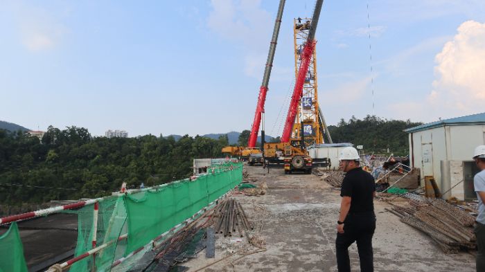 除险加固工程现场  宋天浩摄