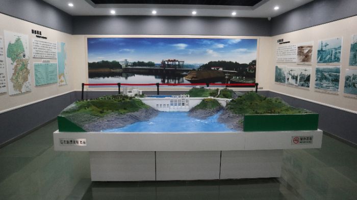 三峡试验坝博物馆内部  宋天浩摄
